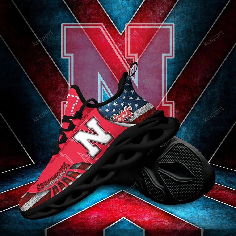 Nebraska Cornhuskers Max Soul Clunky Shoes