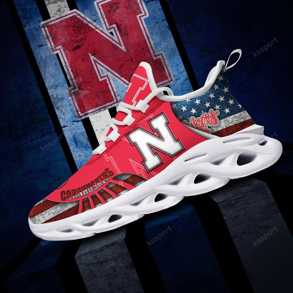 Nebraska Cornhuskers Max Soul Clunky Shoes