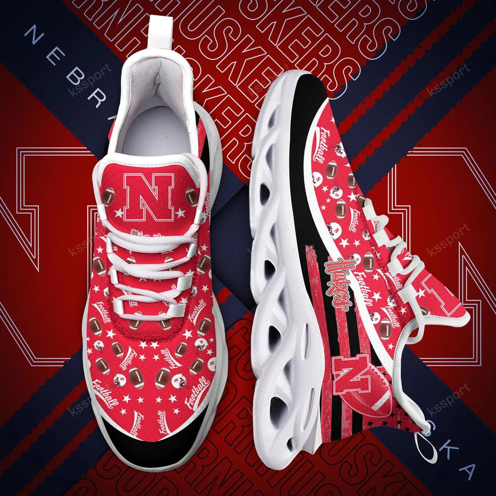 Nebraska Cornhuskers Max Soul Clunky Sneakers