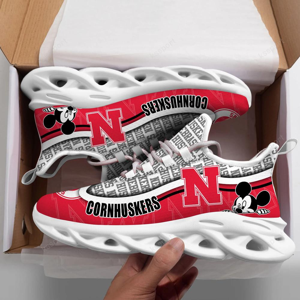Nebraska Cornhuskers Max Soul Clunky Sneakers