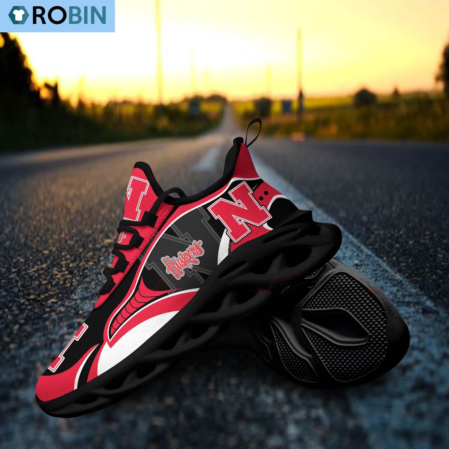 Nebraska Cornhuskers Sneakers Shoes