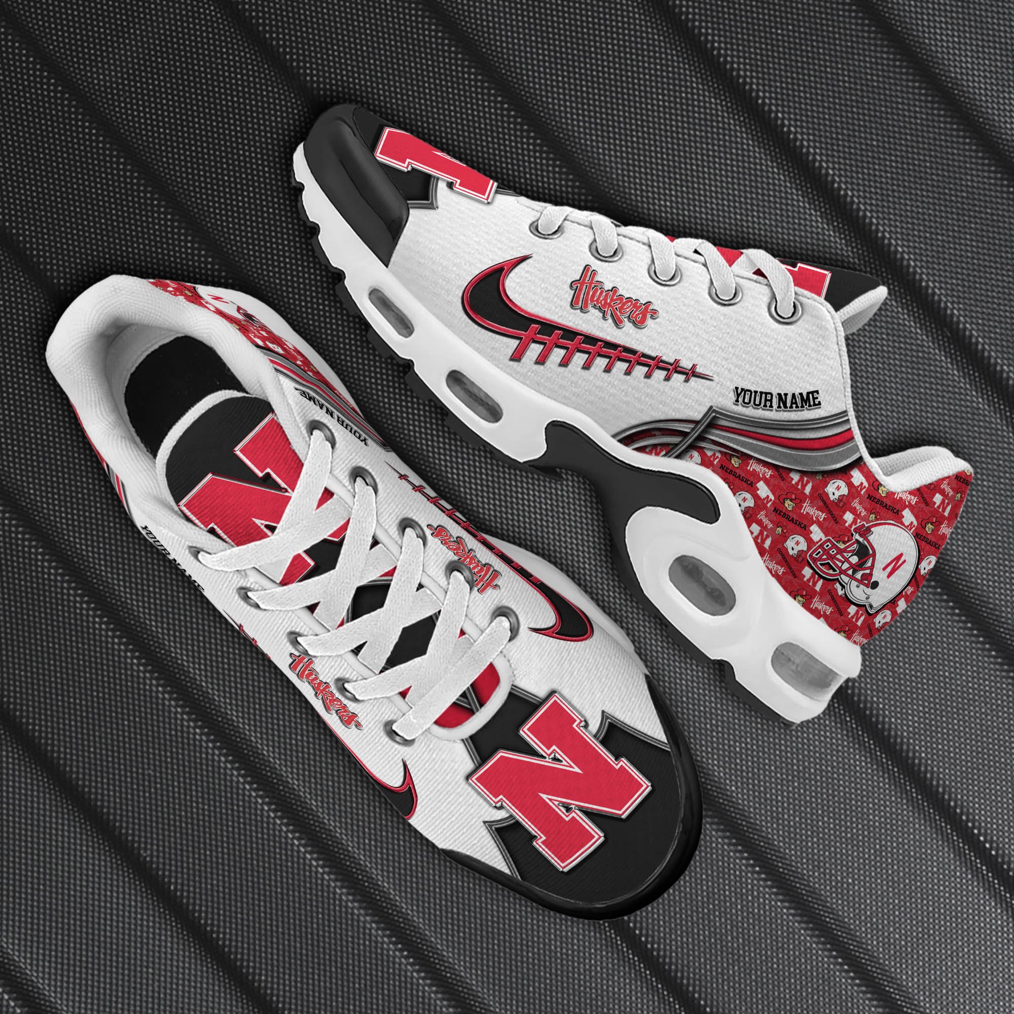 Nebraska Cornhuskers TN Shoes 2026 Version Custom Your Name 642