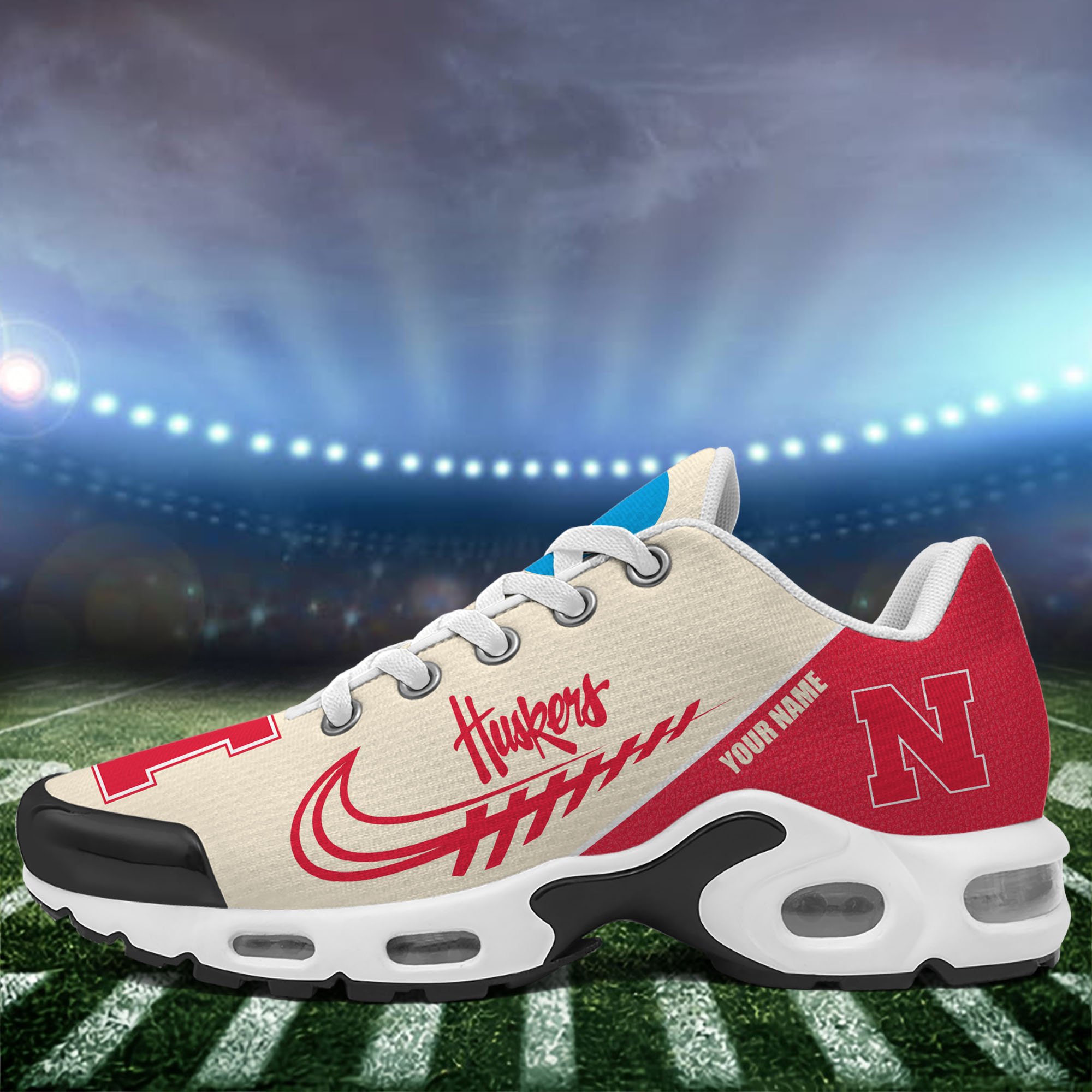 Nebraska Cornhuskers TN Shoes Custom Your Name 514