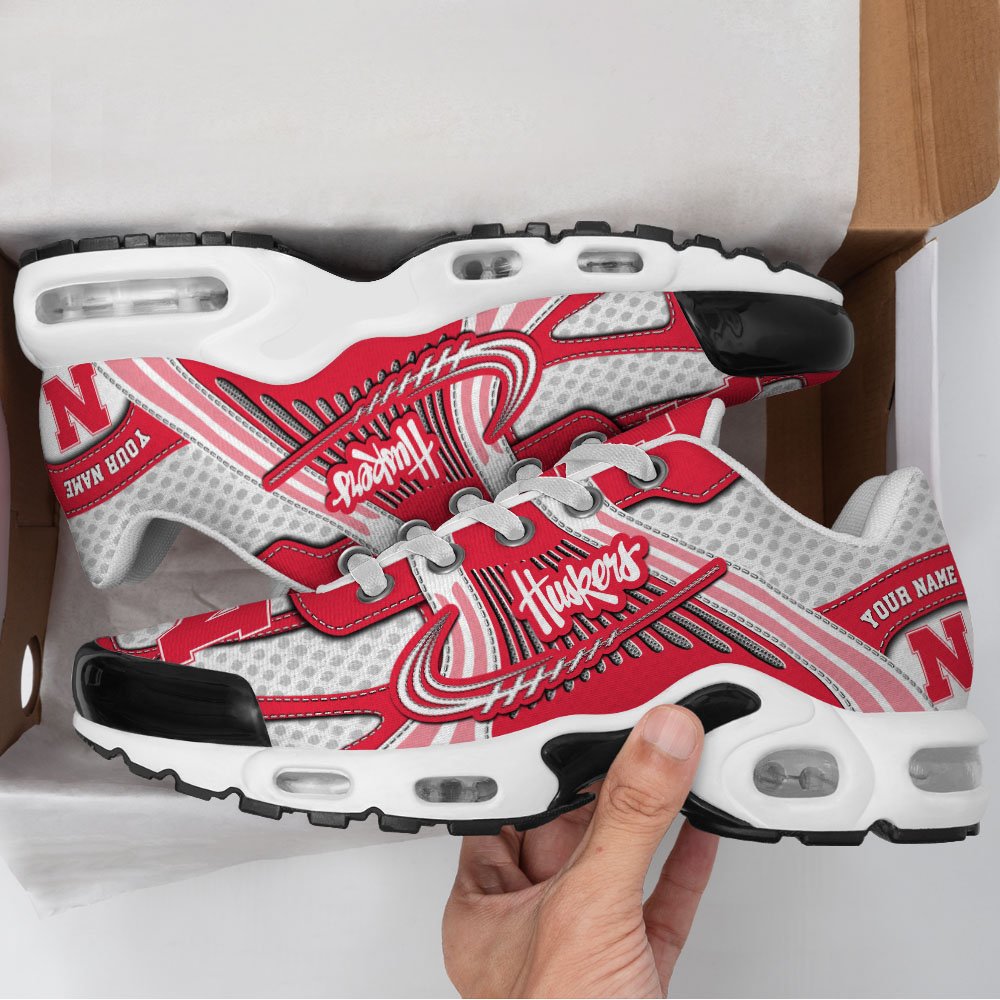 Nebraska Cornhuskers TN Shoes Custom Your Name, Sport Shoes, Gifts For Fans, Sport Gifts For Him ETRG-62360