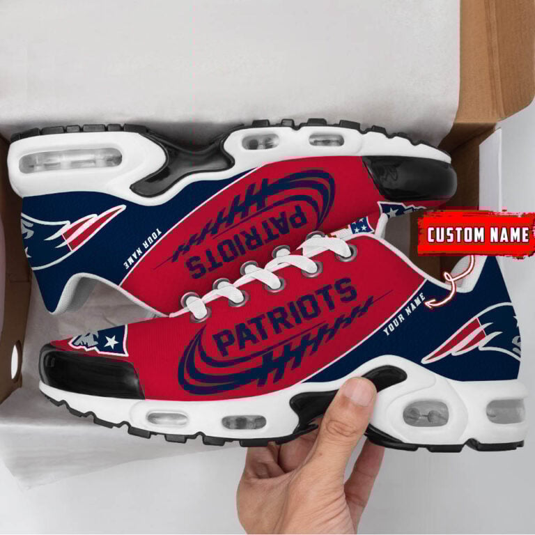 New England Patriots Custom Name-TN Shoes And Baseball Jersey Shirt Perfect Gift-DS001