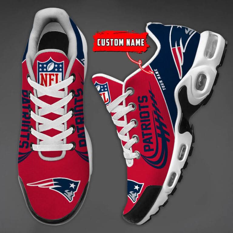 New England Patriots-Custom Name-TN Shoes Perfect Gift