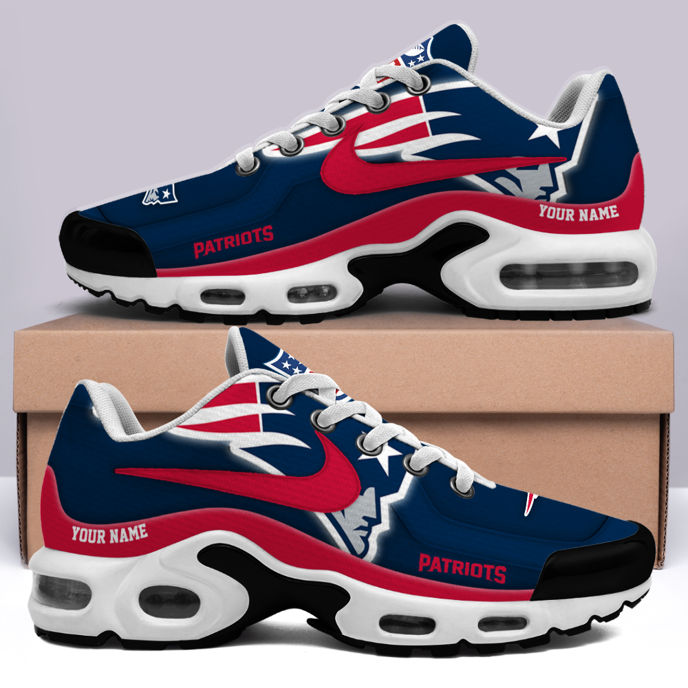 New England Patriots Customized Shoes -New Version 32 Teams Personalized H56 Shoes