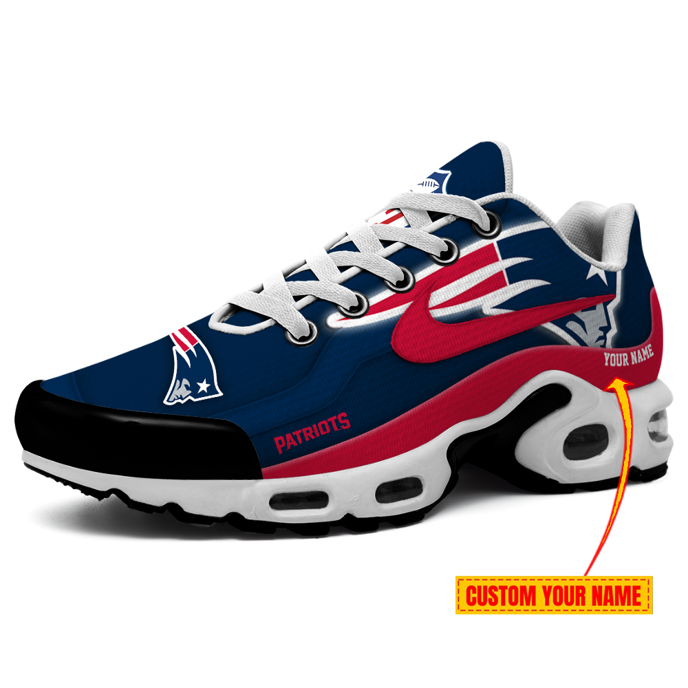 New England Patriots Customized Shoes -New Version 32 Teams Personalized H56 Shoes