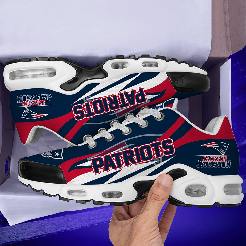 New England Patriots Personalized Plus Air Max Sneaker Shoes