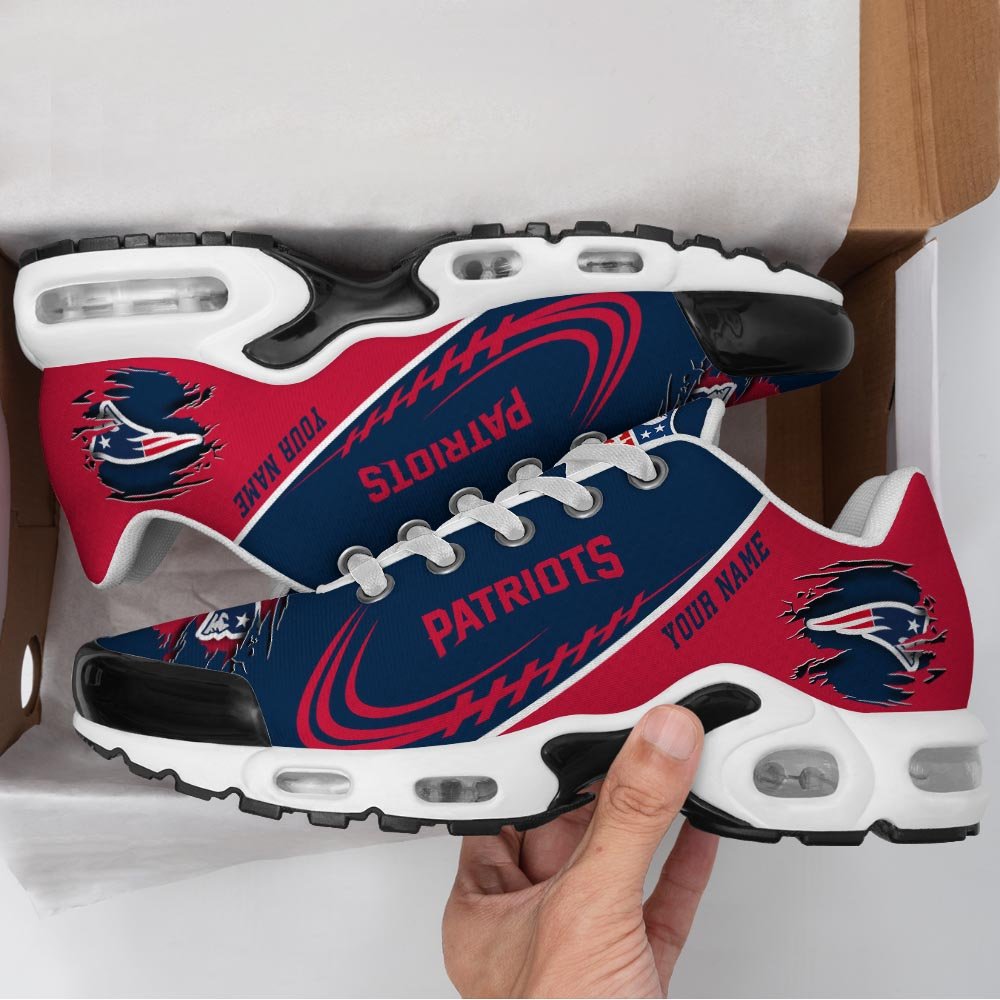 New England Patriots TN Shoes 2026 Version Custom Name