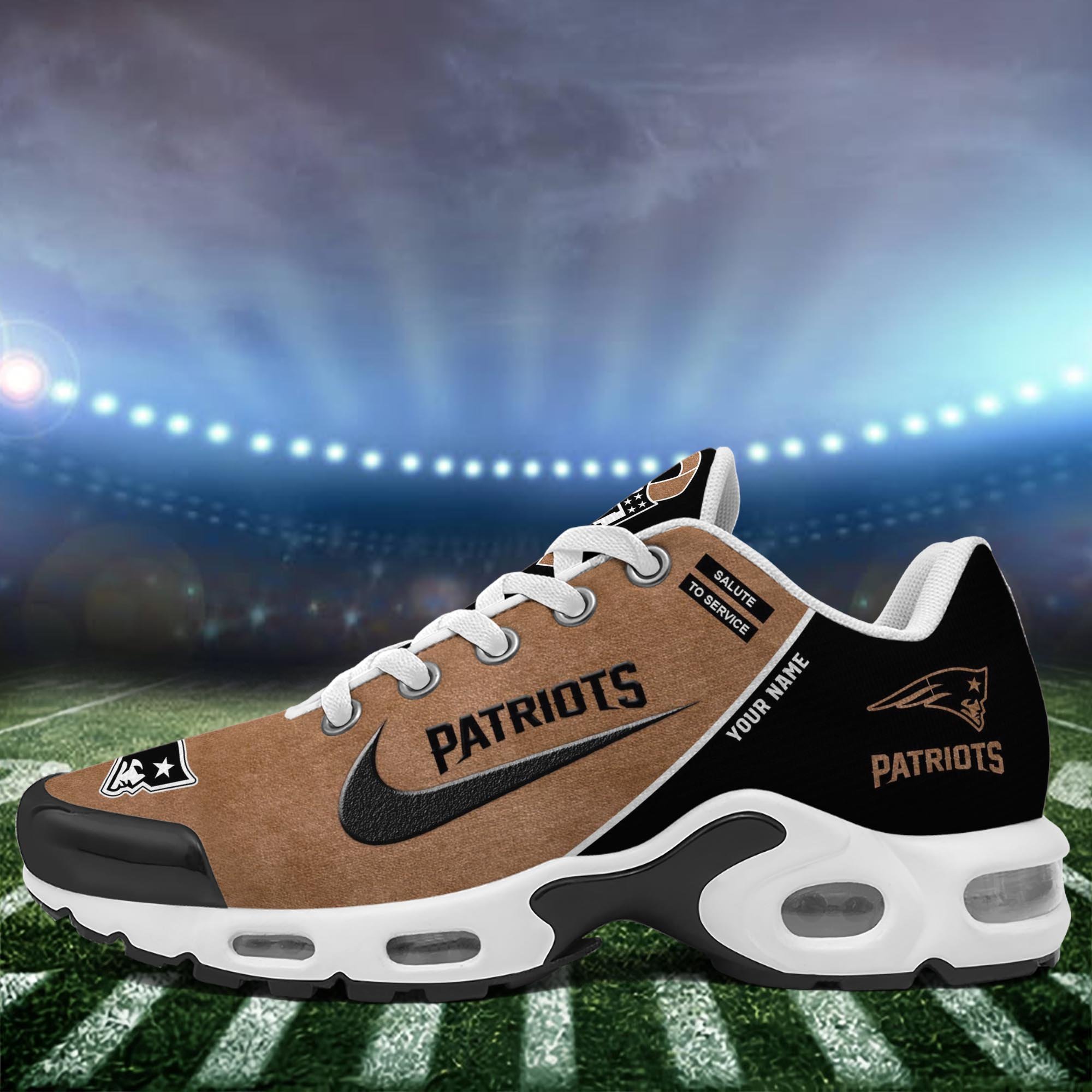 New England Patriots TN Shoes 2026 Version Custom Name, Shoes For Football Fans, Fan Gifts PH623