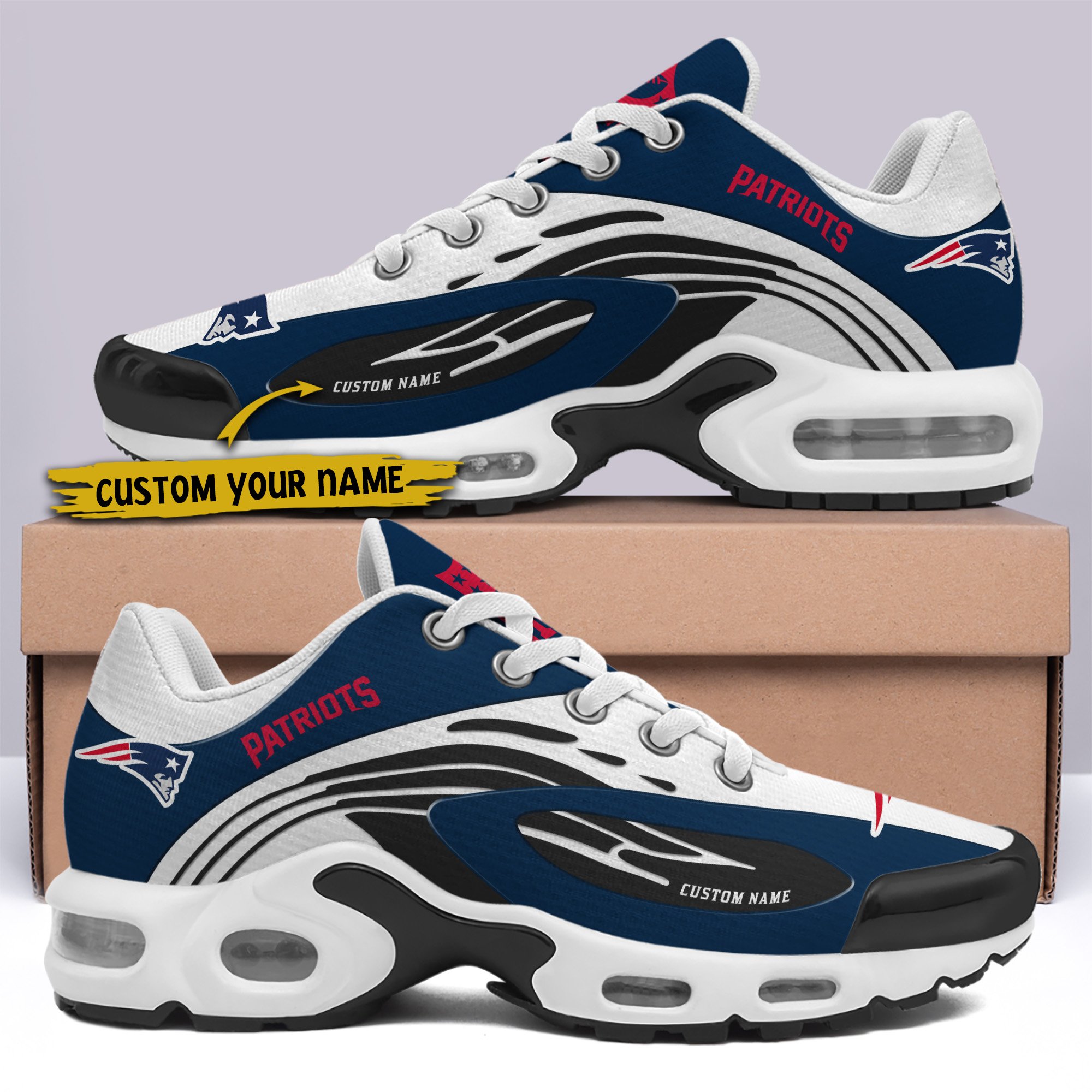 New England Patriots TN Shoes 2026 Version Custom Your Name 950