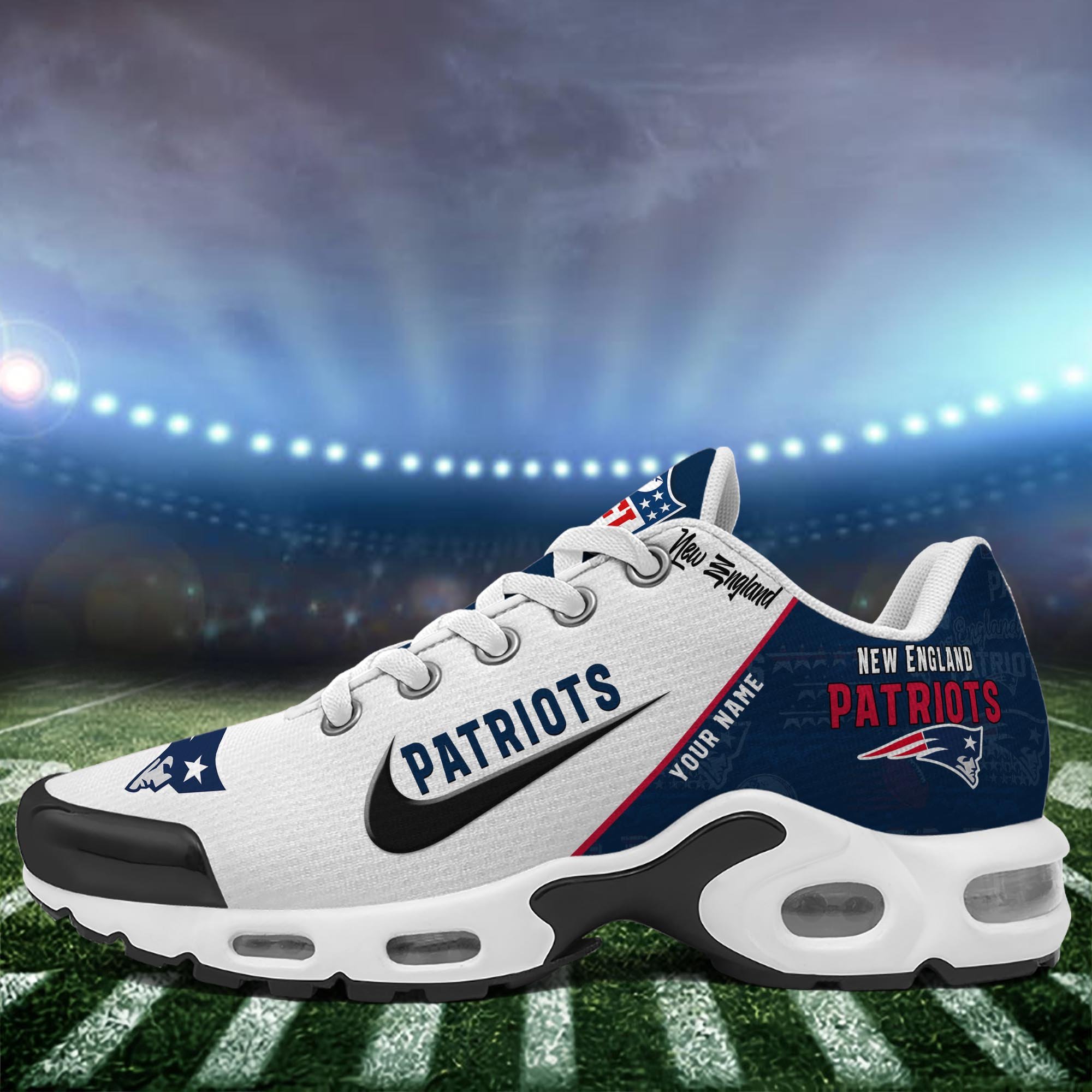 New England Patriots TN Shoes 2026 Versions Custom Your Name 670