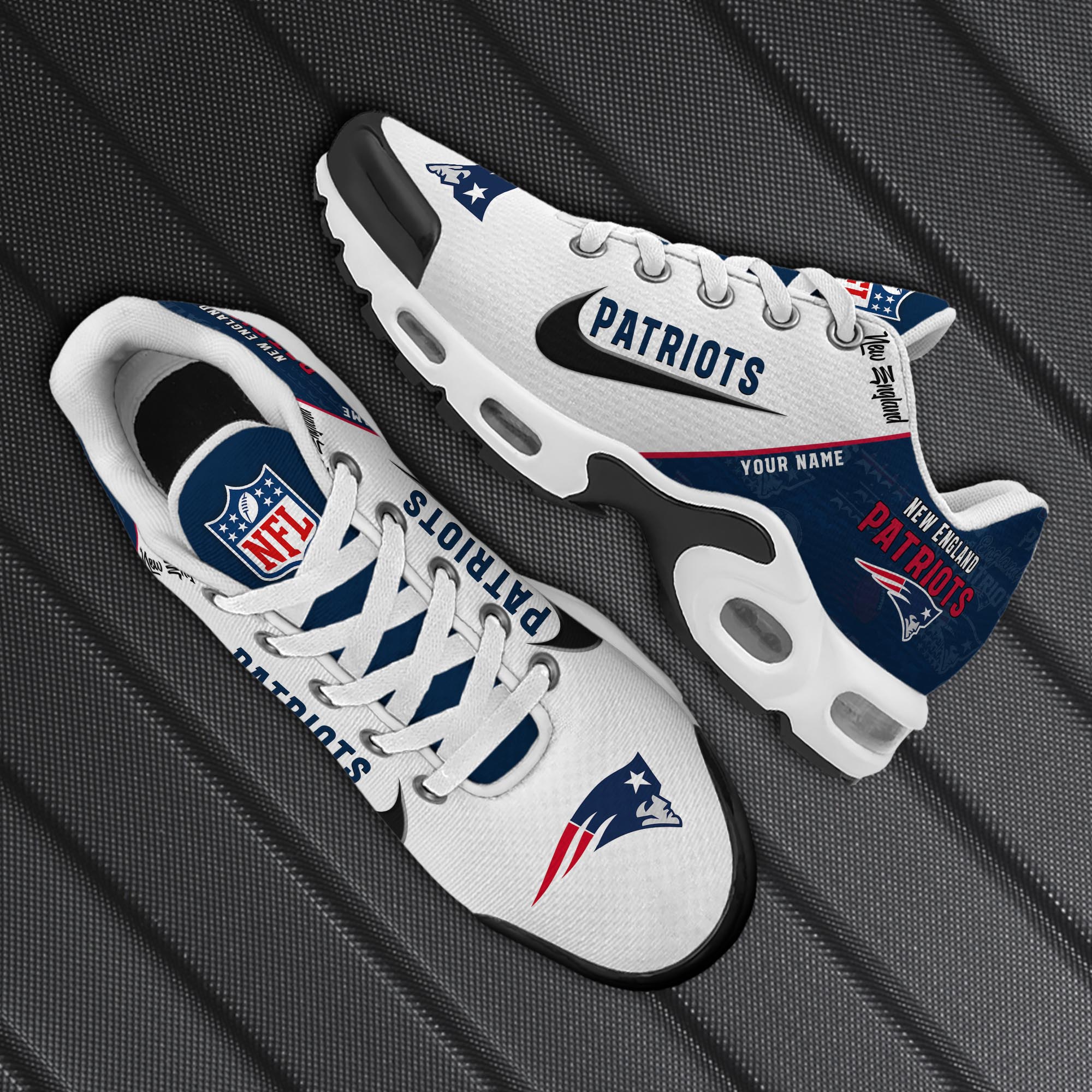 New England Patriots TN Shoes 2026 Versions Custom Your Name 670