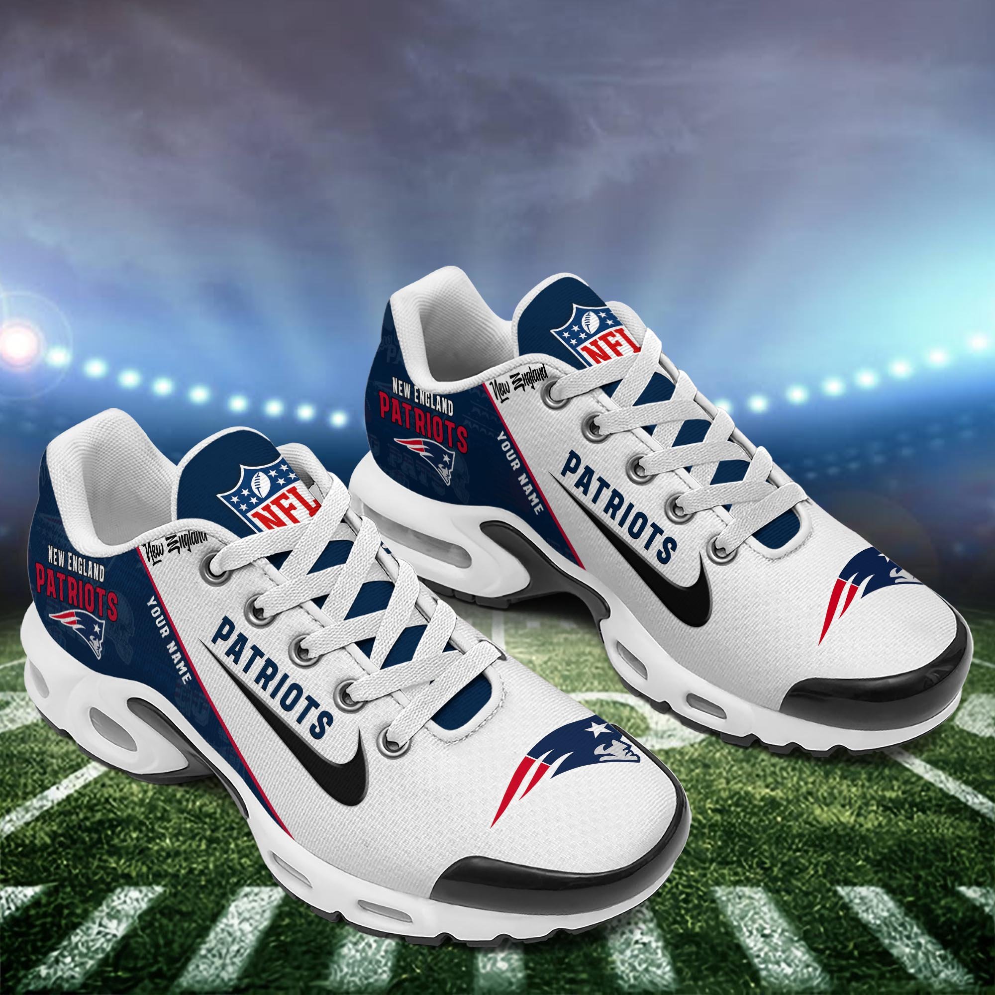 New England Patriots TN Shoes 2026 Versions Custom Your Name 670