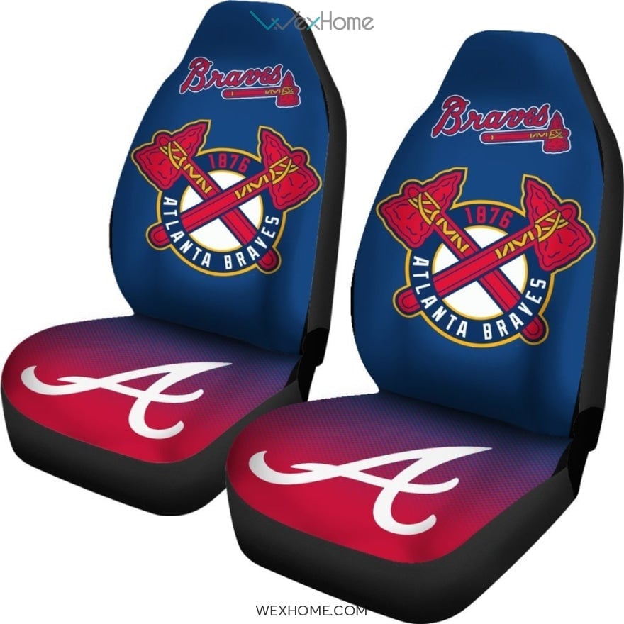 New Fashion Fantastic Atlanta Braves Car Seat Covers