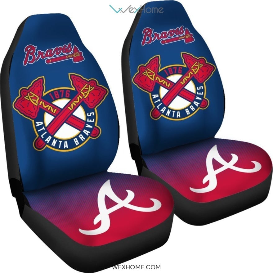 New Fashion Fantastic Atlanta Braves Car Seat Covers