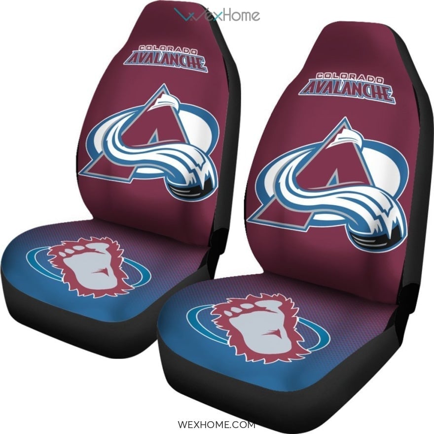 New Fashion Fantastic Colorado Avalanche Car Seat Covers Unique Car Gift 2021