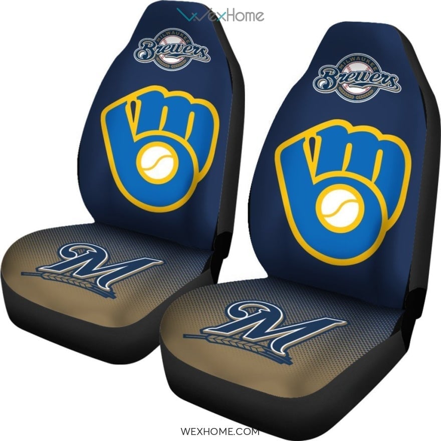 New Fashion Fantastic Milwaukee Brewers Car Seat Covers