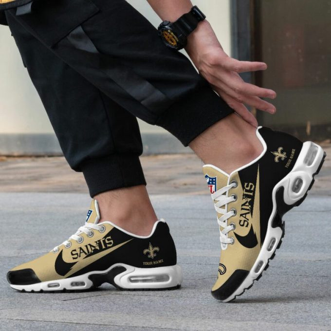 New Orleans Saints Custom Name Shoes Air Cushion Sneakers