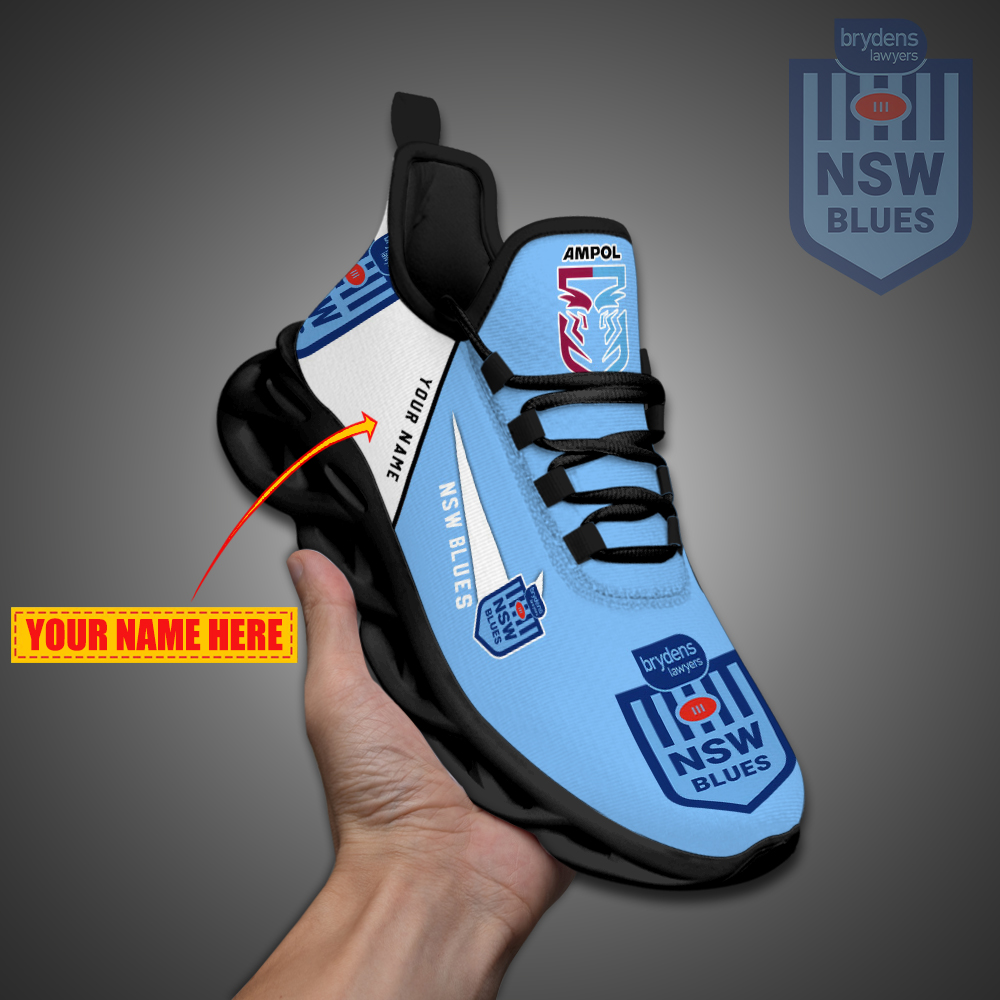 New South Wales Blues State Of Origin Max Soul Shoes