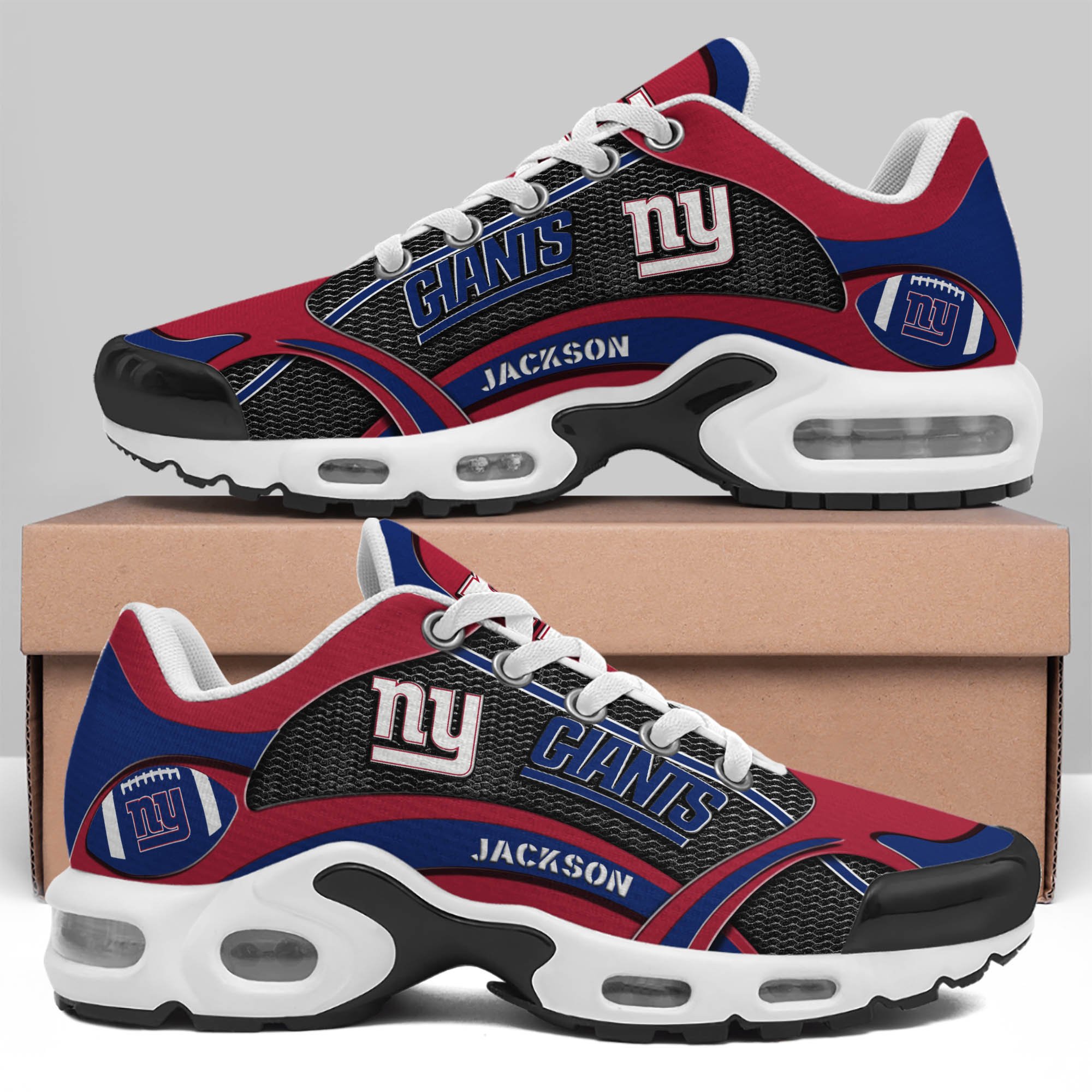 New York Giants Team TN Shoes 2026 Version Custom Name 889