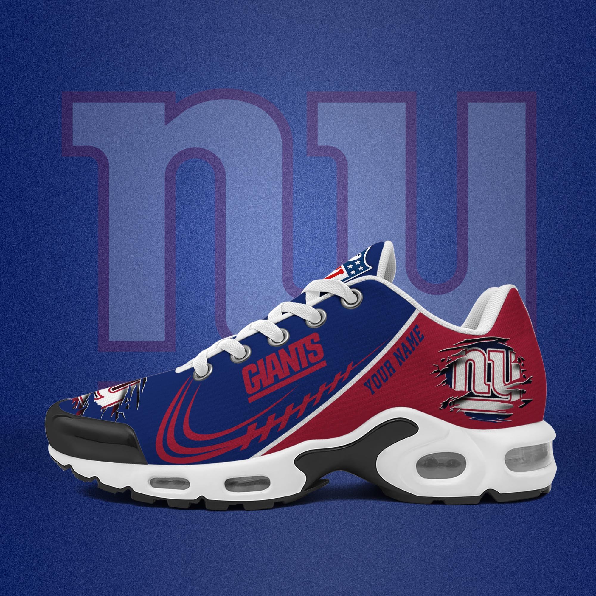 New York Giants TN Shoes 2026 Version Custom Name