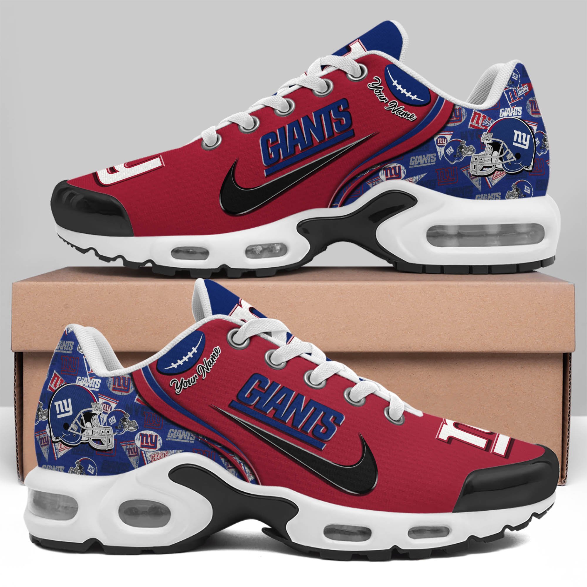 New York Giants TN Shoes 2026 Version Custom Your Name 499