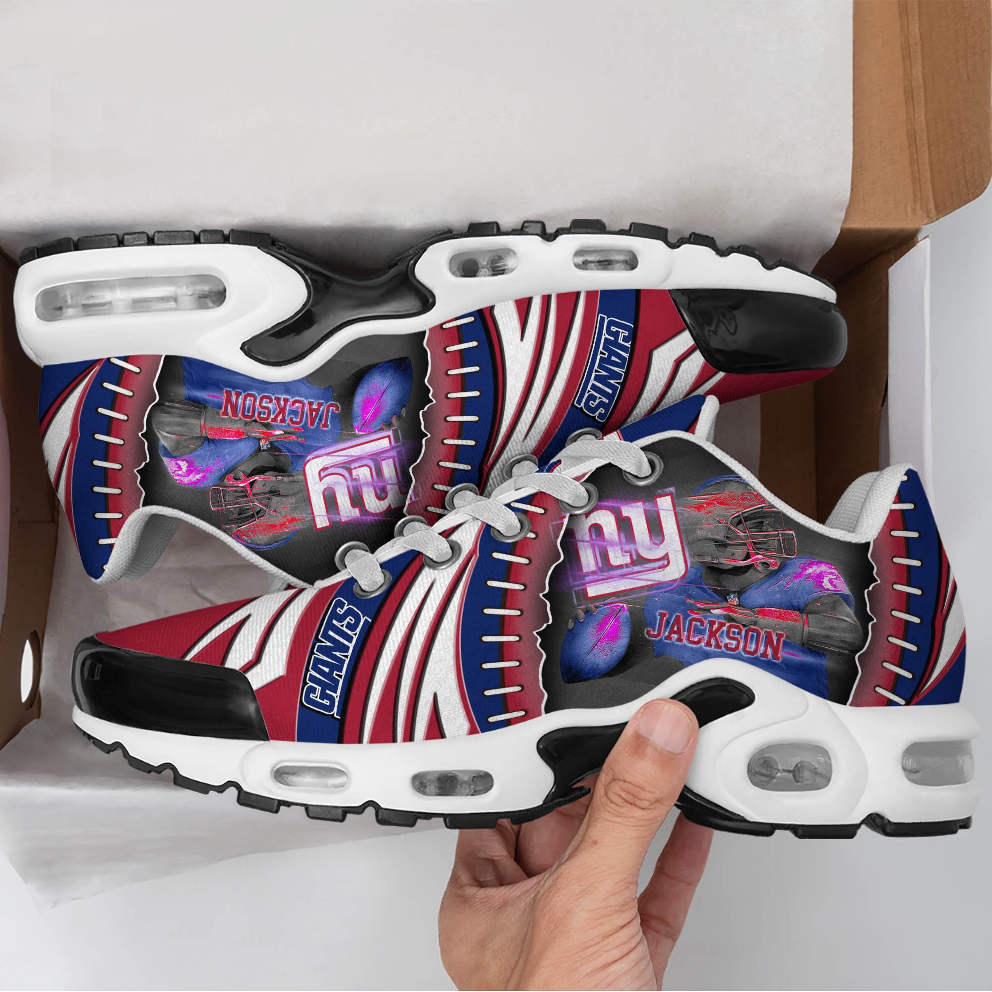 New York Giants TN Shoes 2026 Version Custom Your Name 919