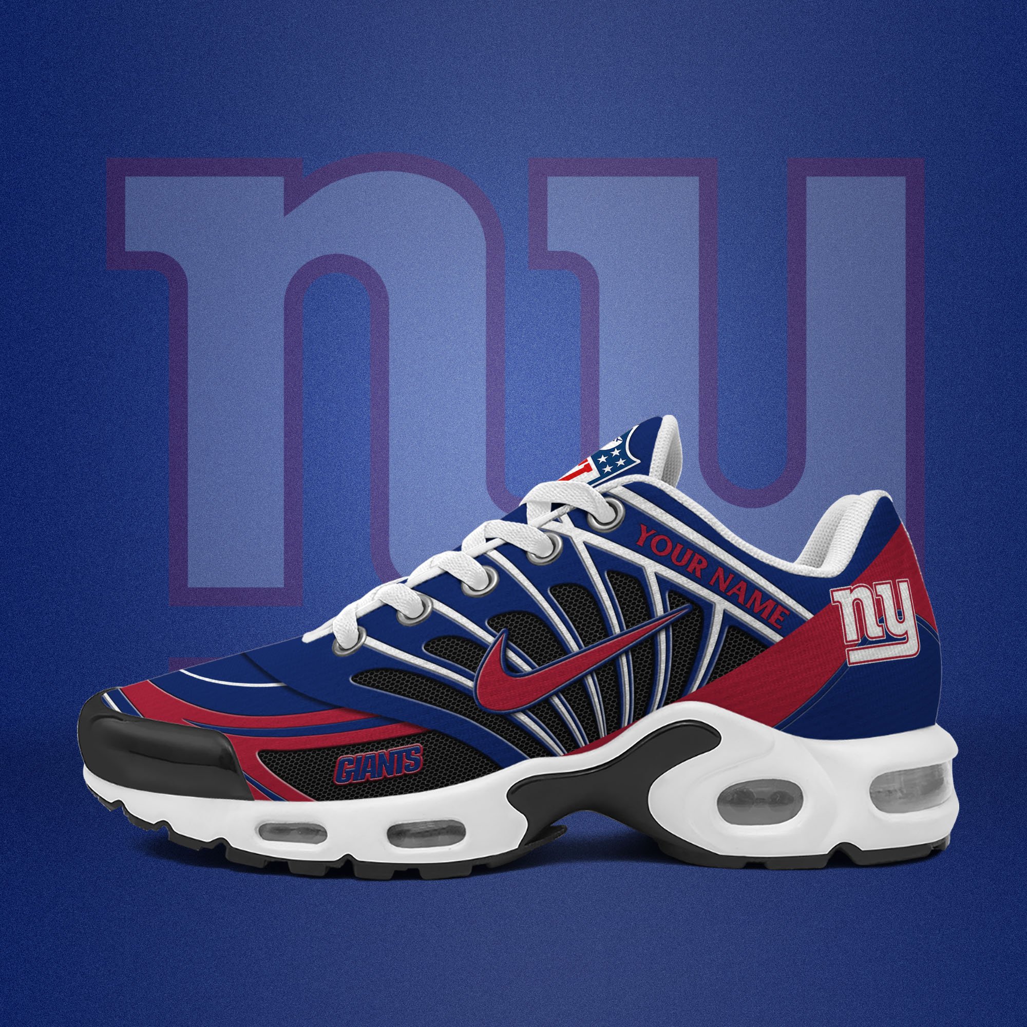 New York Giants TN Shoes 2026 Versions Custom Your Name 921