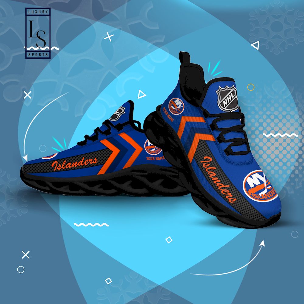 New York Islanders NHL Personalized Max Soul Shoes