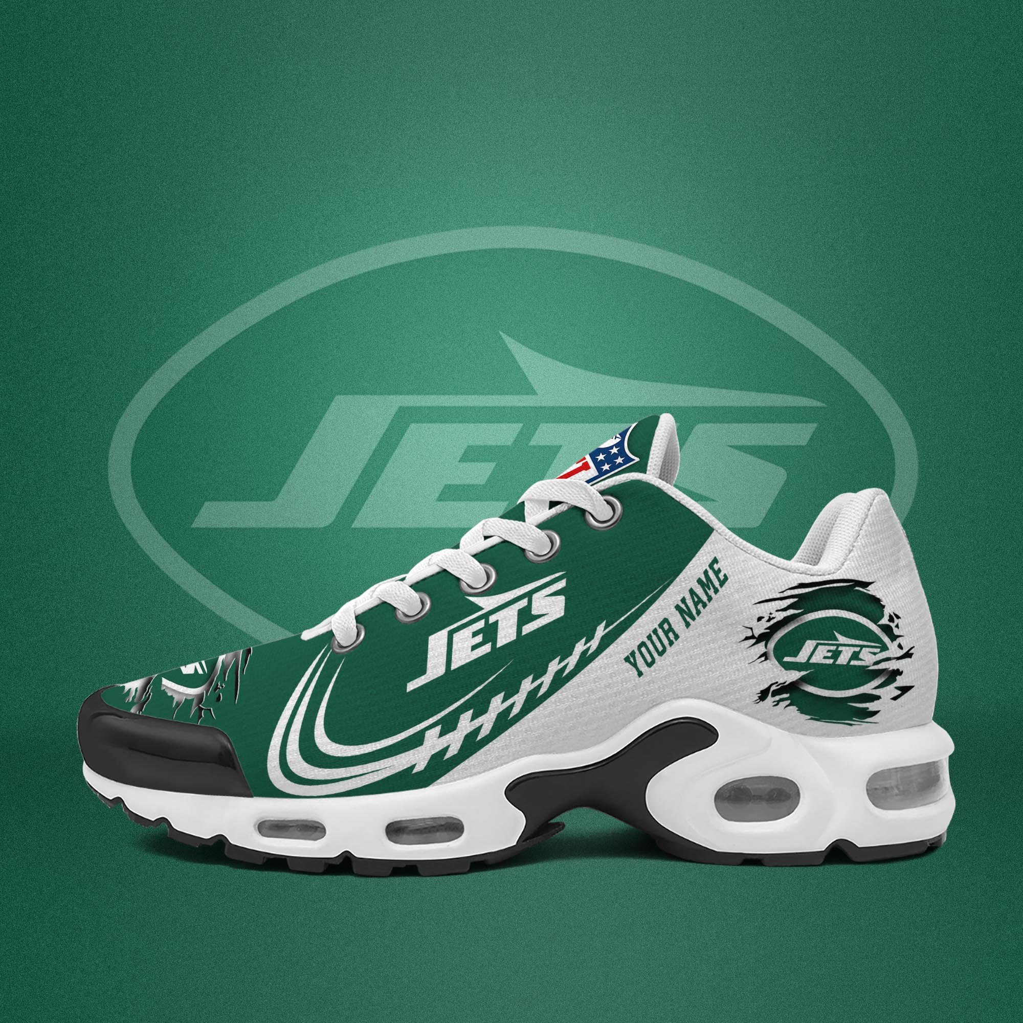 New York Jets TN Shoes 2026 Version Custom Name