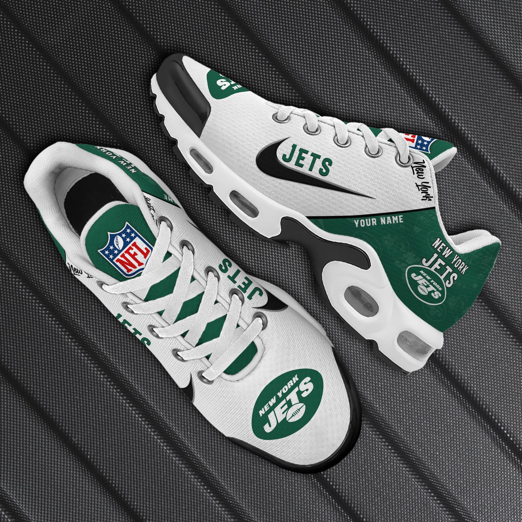 New York Jets TN Shoes 2026 Versions Custom Your Name 670