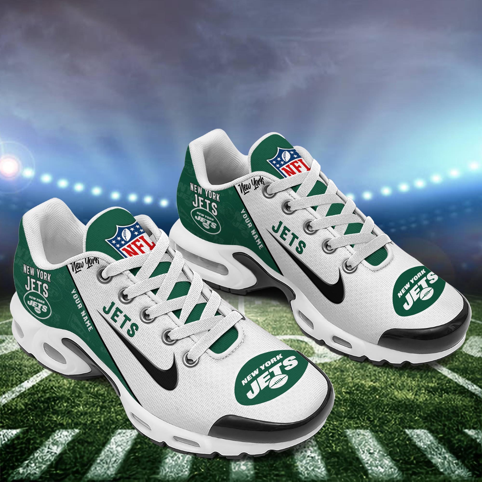 New York Jets TN Shoes 2026 Versions Custom Your Name 670