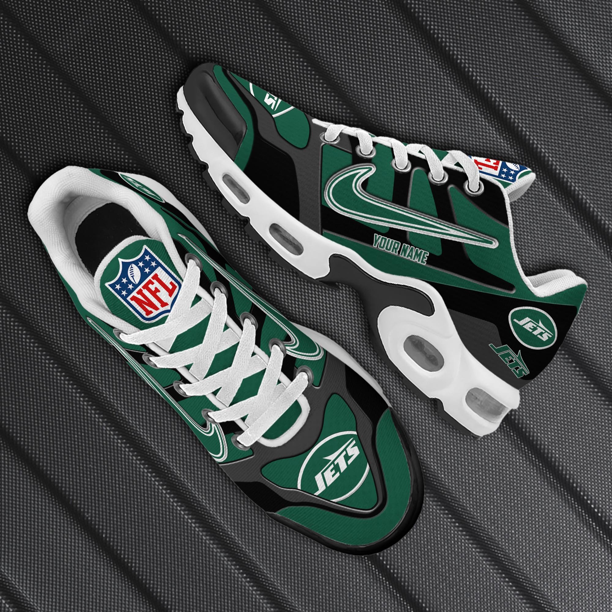 New York Jets TN Shoes Custom Your Name