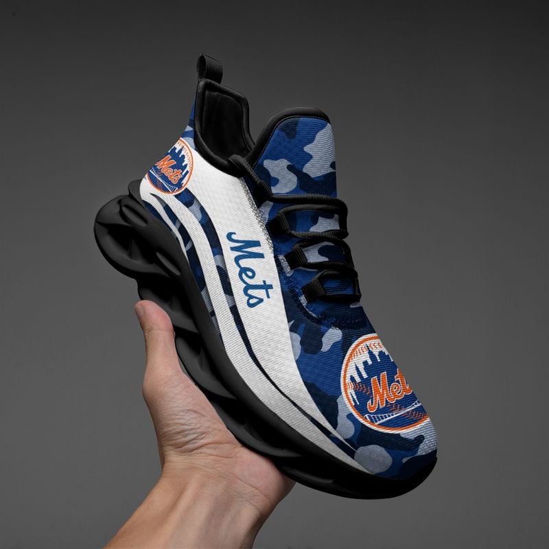 New York Mets Camo Pattern Max Soul Shoes NEW019750
