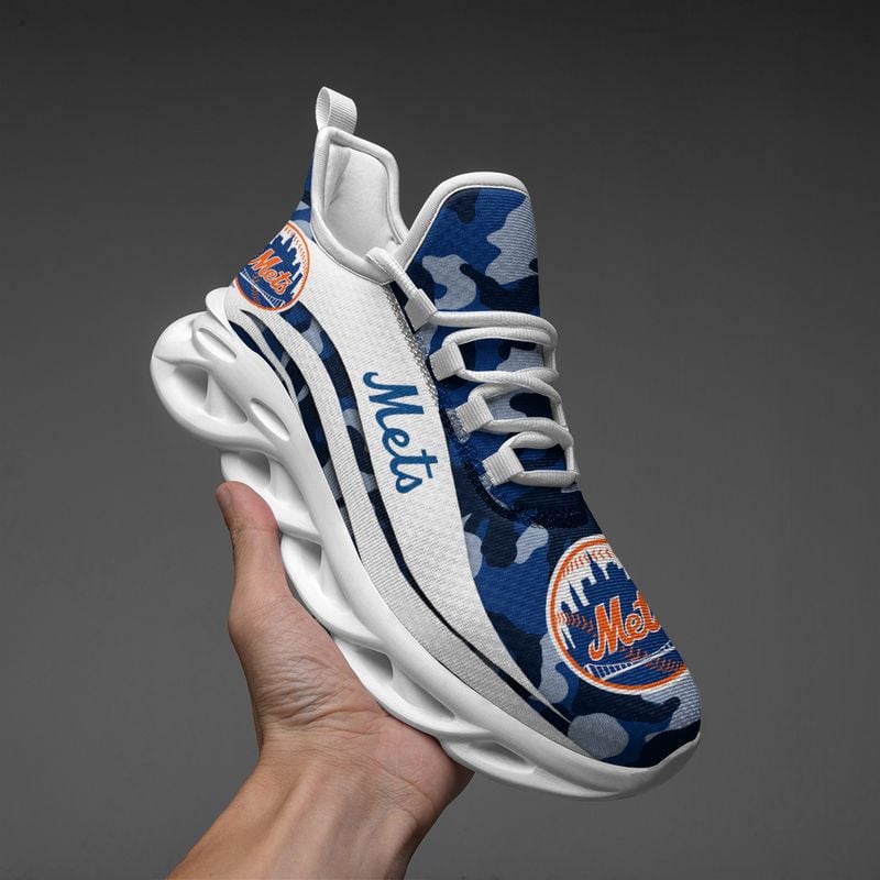 New York Mets Camo Pattern Max Soul Shoes NEW019750