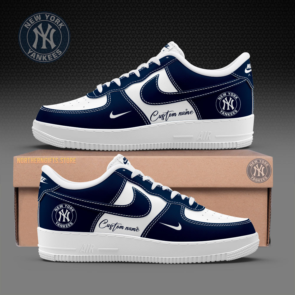 New York Yankees Gifts For Fans Sneakers Custom Name-SP10042409ID10
