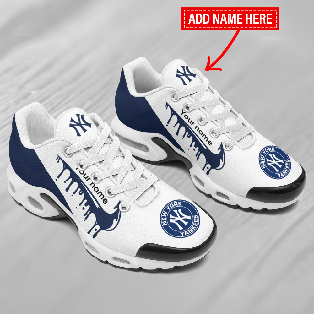 New York Yankees Personalized Air Max Shoes Cushion Sneaker