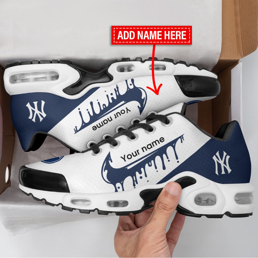 New York Yankees Personalized Air Max Shoes Cushion Sneaker