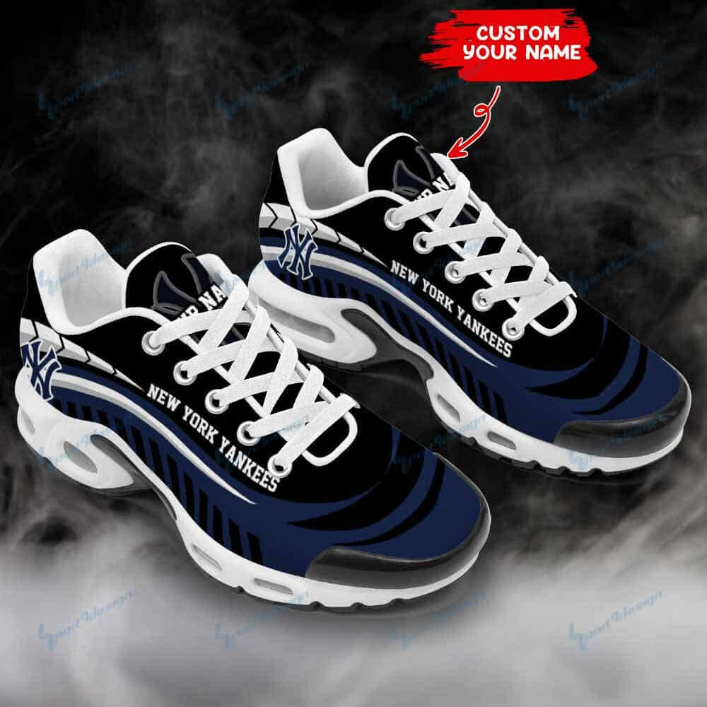 New York Yankees Personalized Plus Air Max Sneaker Shoes