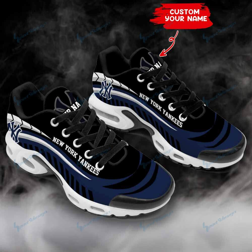 New York Yankees Personalized Plus Air Max Sneaker Shoes