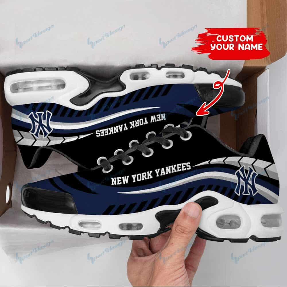 New York Yankees Personalized Plus Air Max Sneaker Shoes