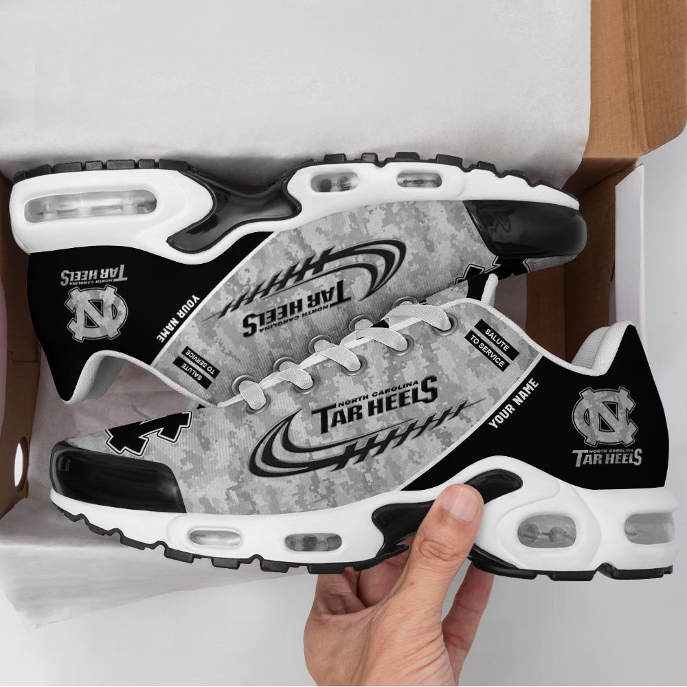 North Carolina Tar Heels TN Shoes 2026 Version Custom Name, Camouflage Shoes