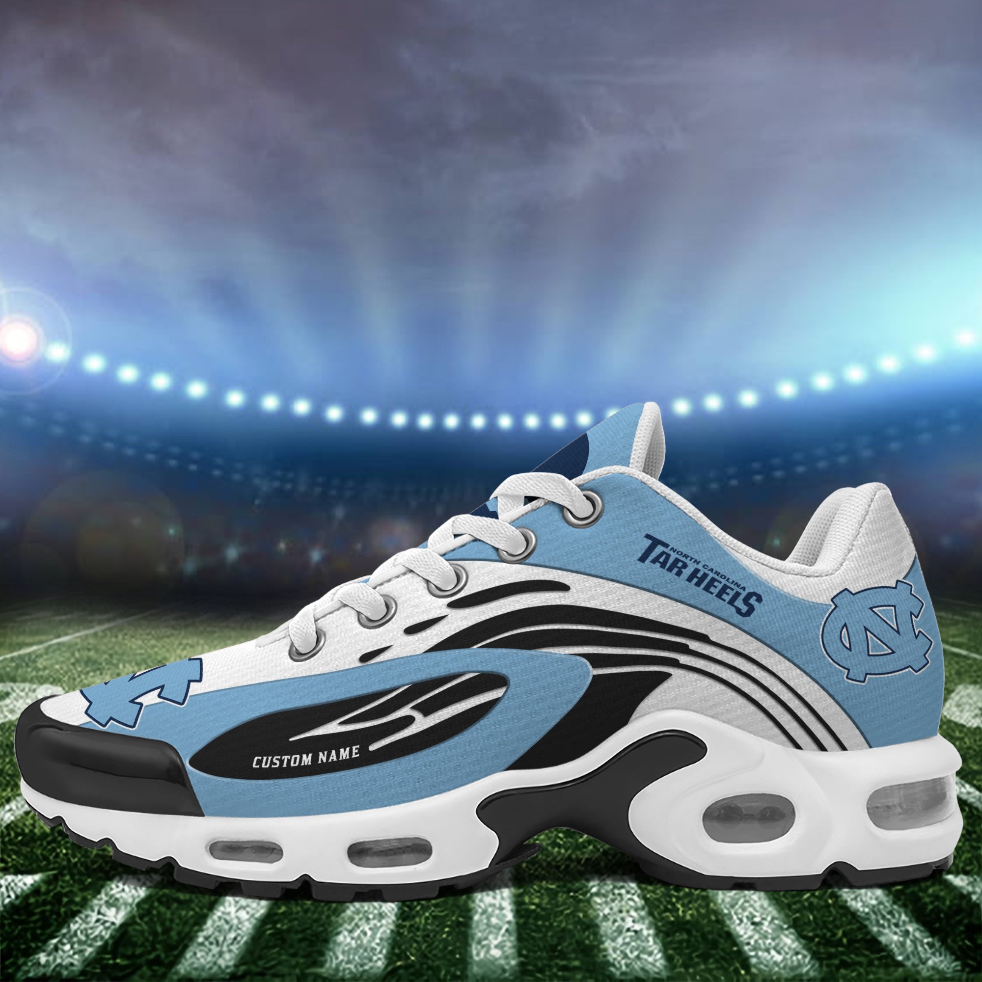 North Carolina Tar Heels TN Shoes 2026 Version Custom Your Name 026