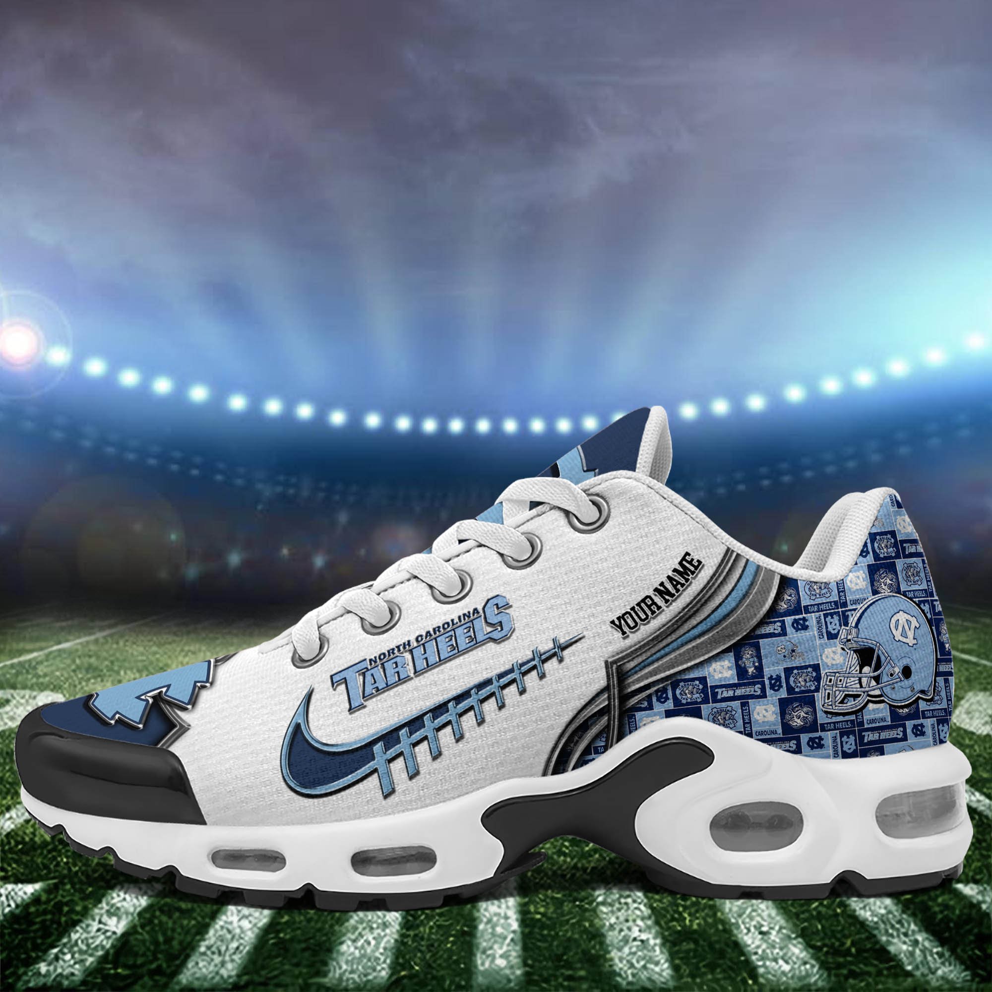 North Carolina Tar Heels TN Shoes 2026 Version Custom Your Name 642
