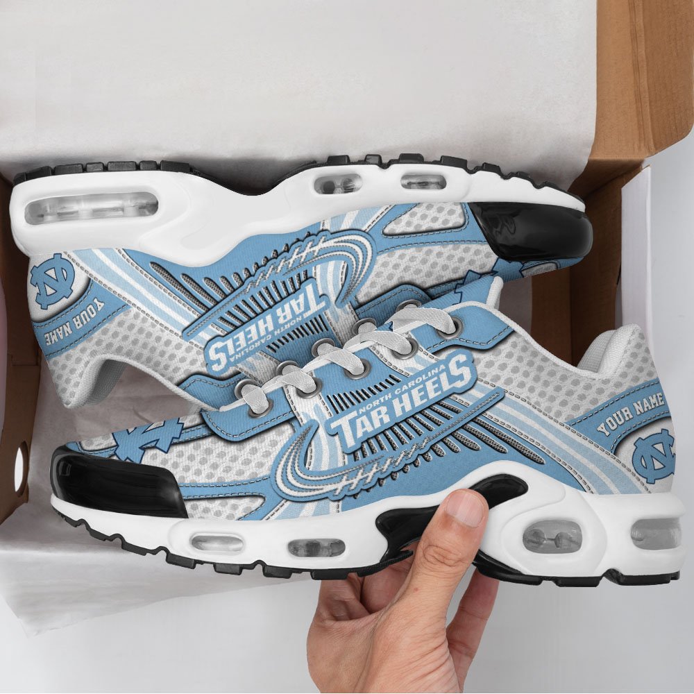 North Carolina Tar Heels TN Shoes Custom Your Name, Sport Shoes, Gifts For Fans, Sport Gifts For Him ETRG-62360