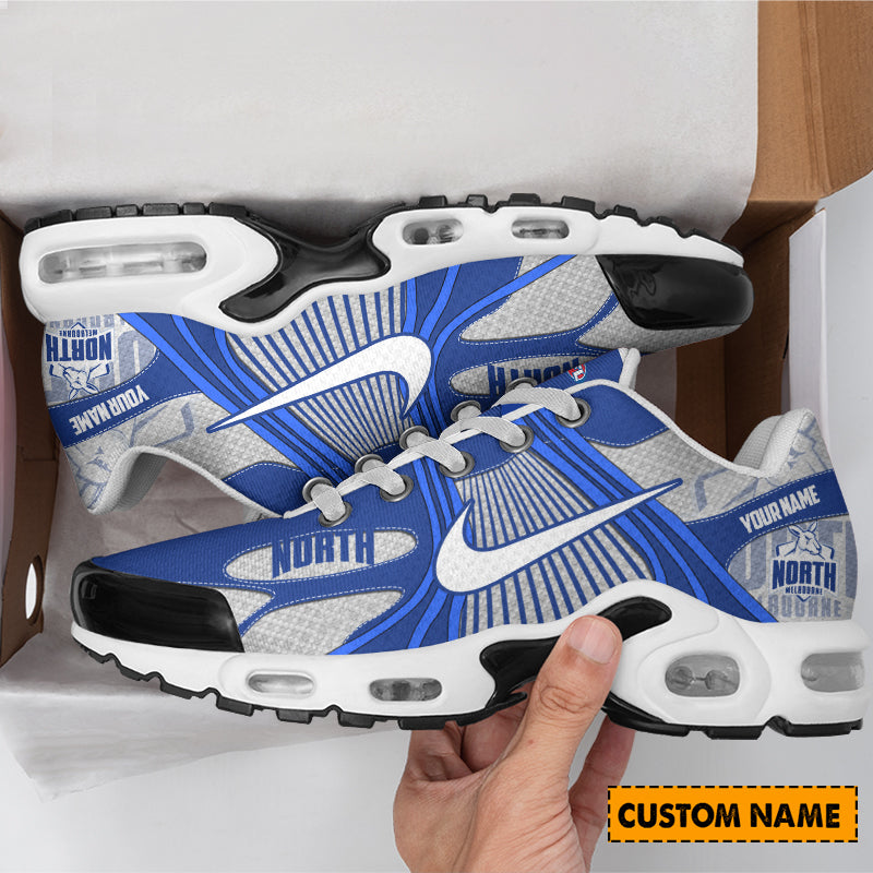 North Melbourne CUSTOMIZED UNISEX AIR MAX PLUS SNEAKERS