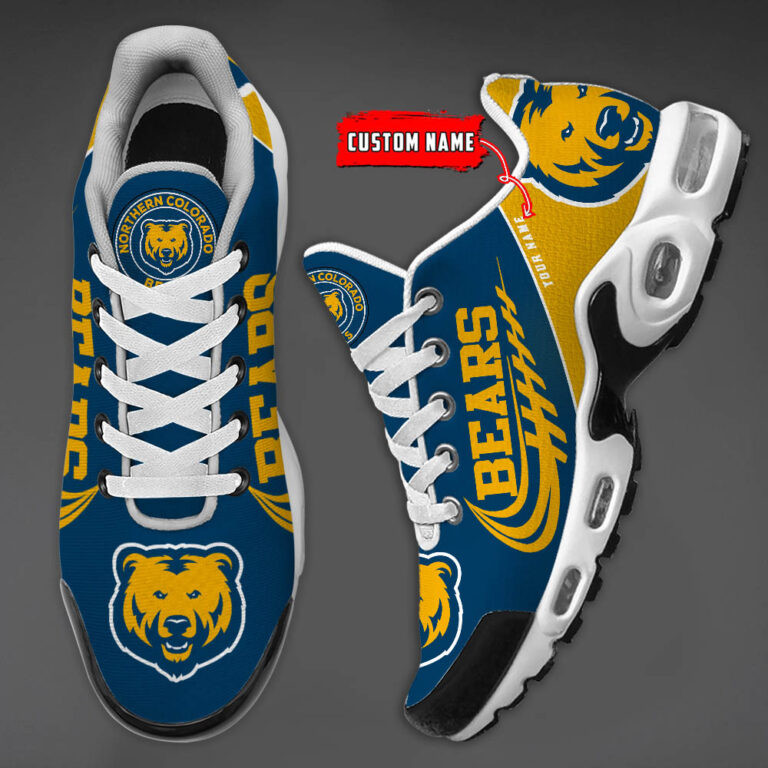 Northern Colorado Bears Custom Name TN Shoes DS001