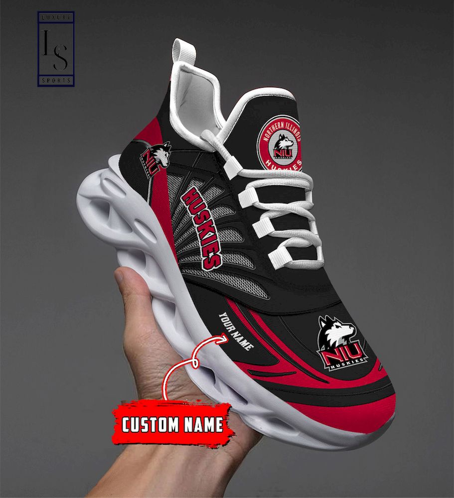 Northern Illinois Huskies Custom Name Max Soul Shoes